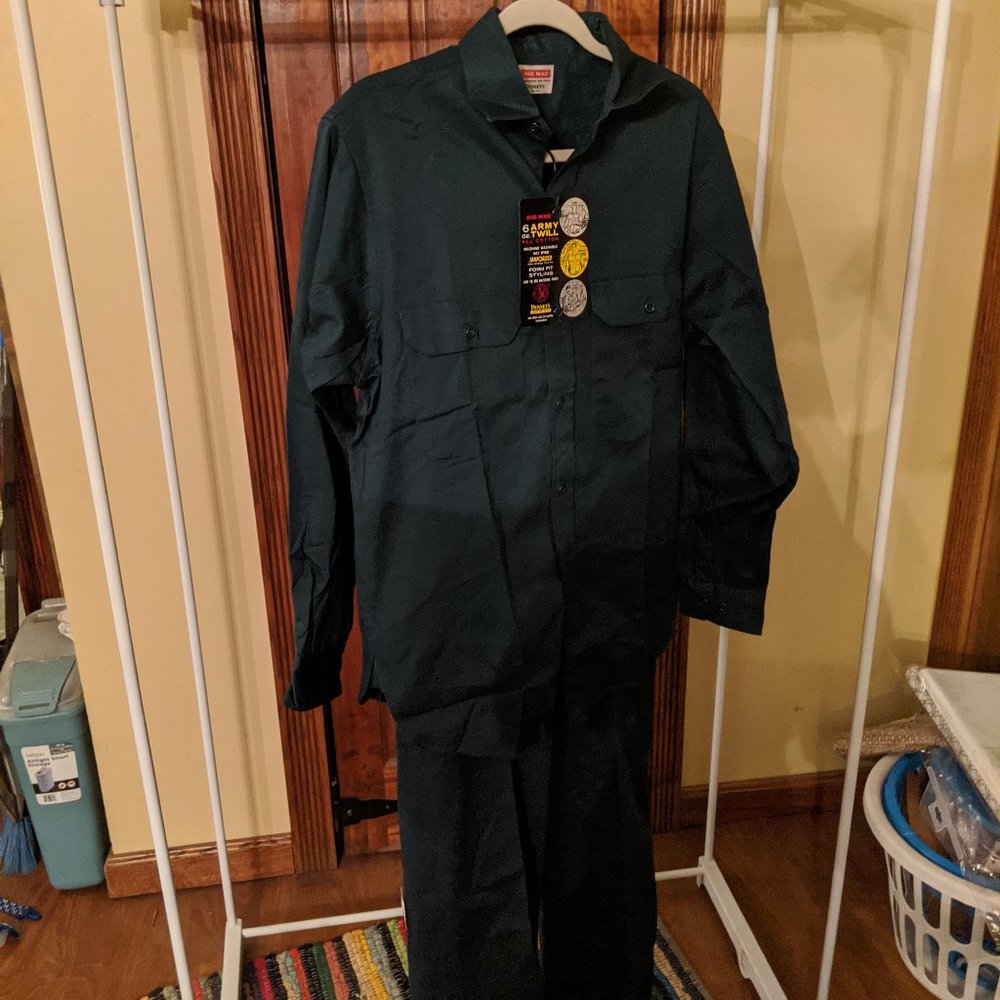 50's-70's Vintage Green Big Mac Mechanic Uniform